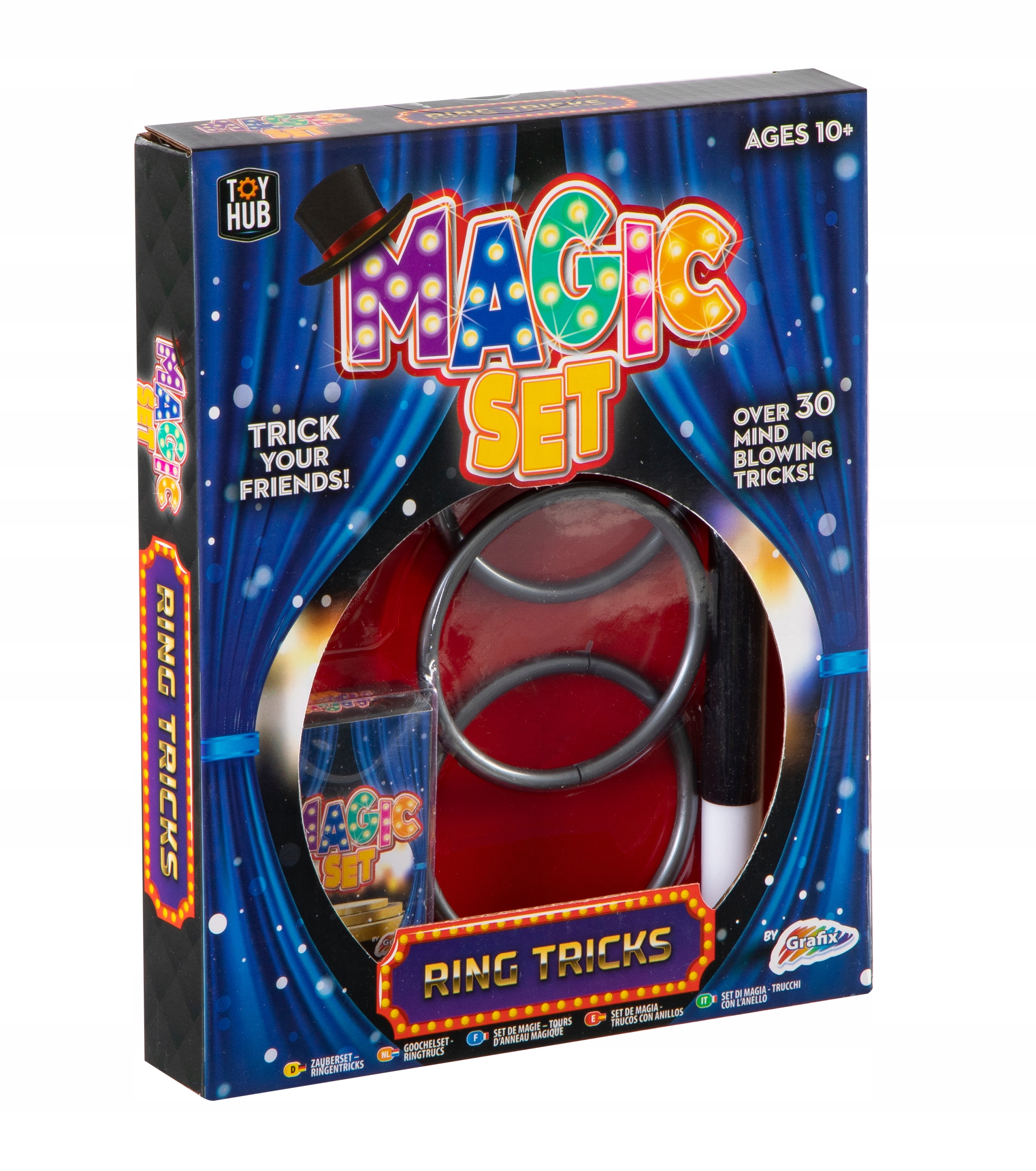 

Zestaw Magika Ponad 30 Sztuczek Z Pierścieniami