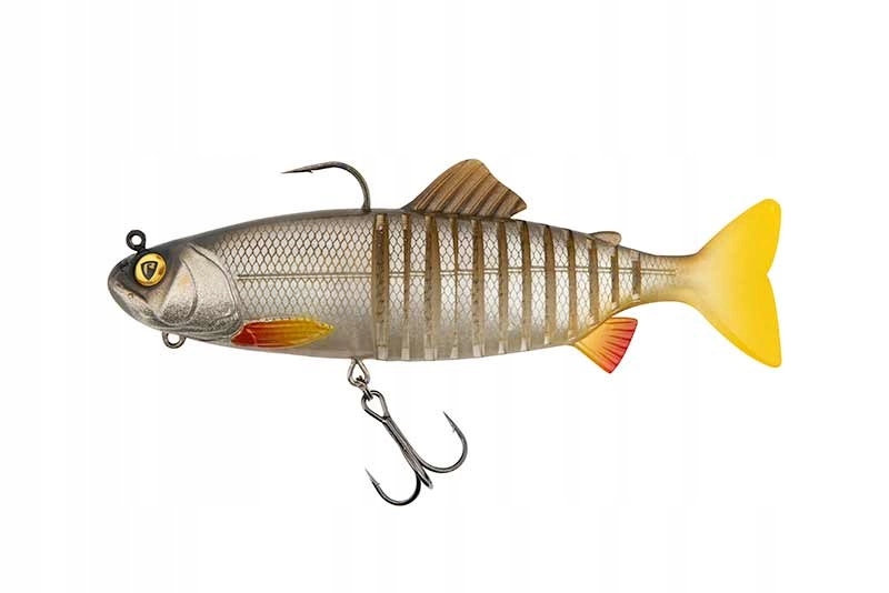 Guma Fox Rage Replicant Jointed 20cm 120g Silver Ghost