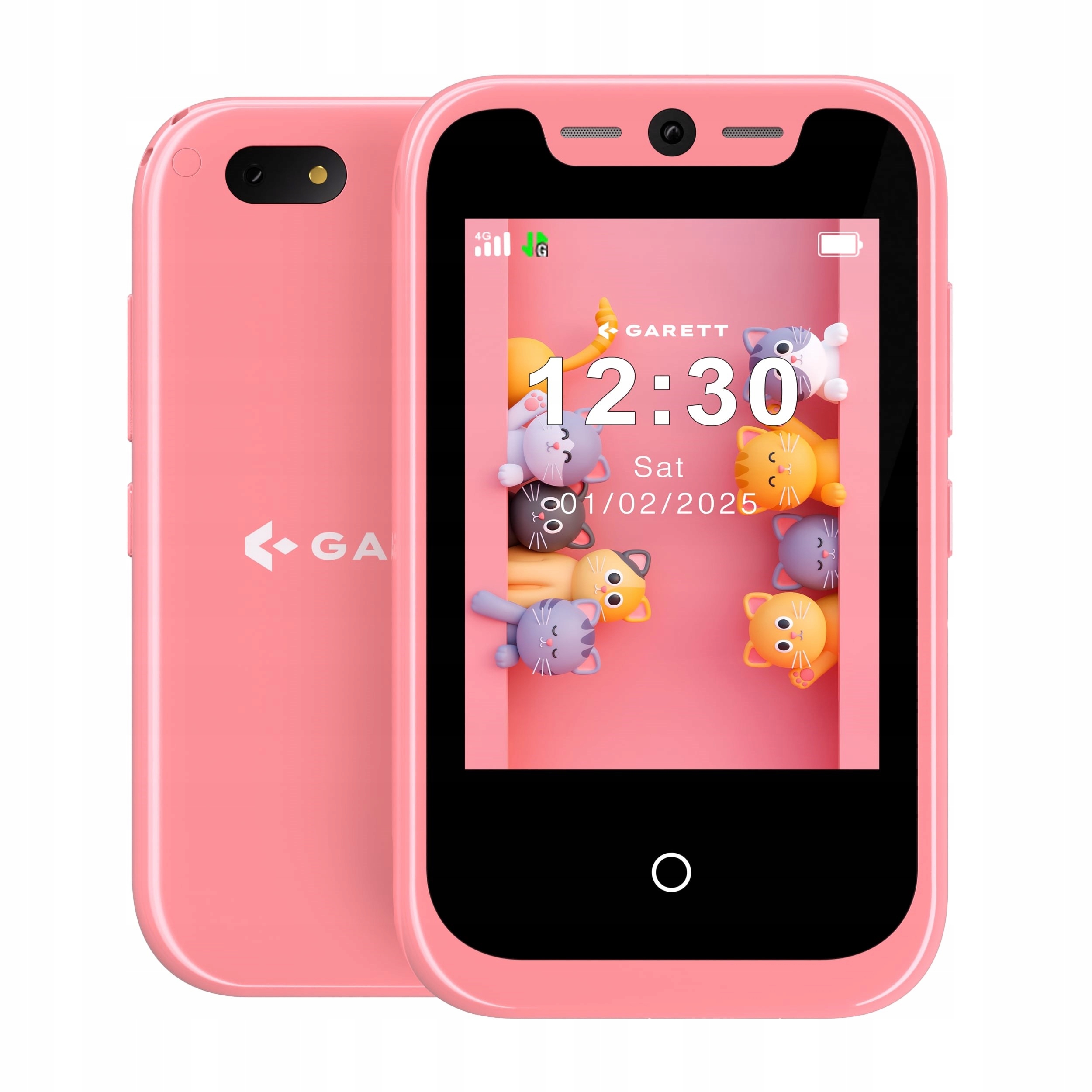 Garett Smartphone OneKid Pink telefon pro děti, s rodičovským dohledem…
