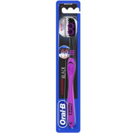 

Oral-B Allrouder Black Szczoteczka do Zębów Medium