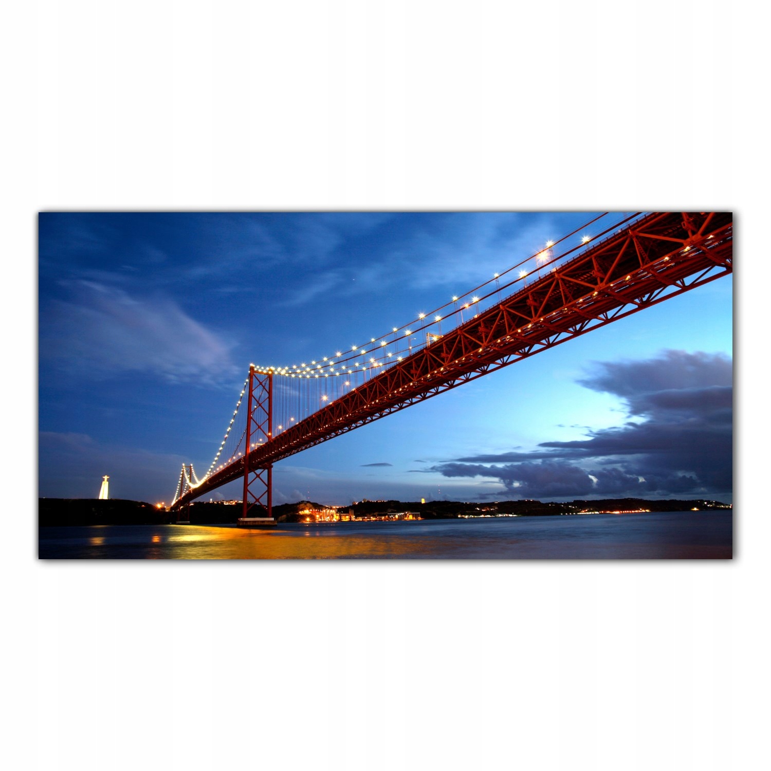 

Obraz na szkle Foto Lizbona Most Krajobraz 100x50