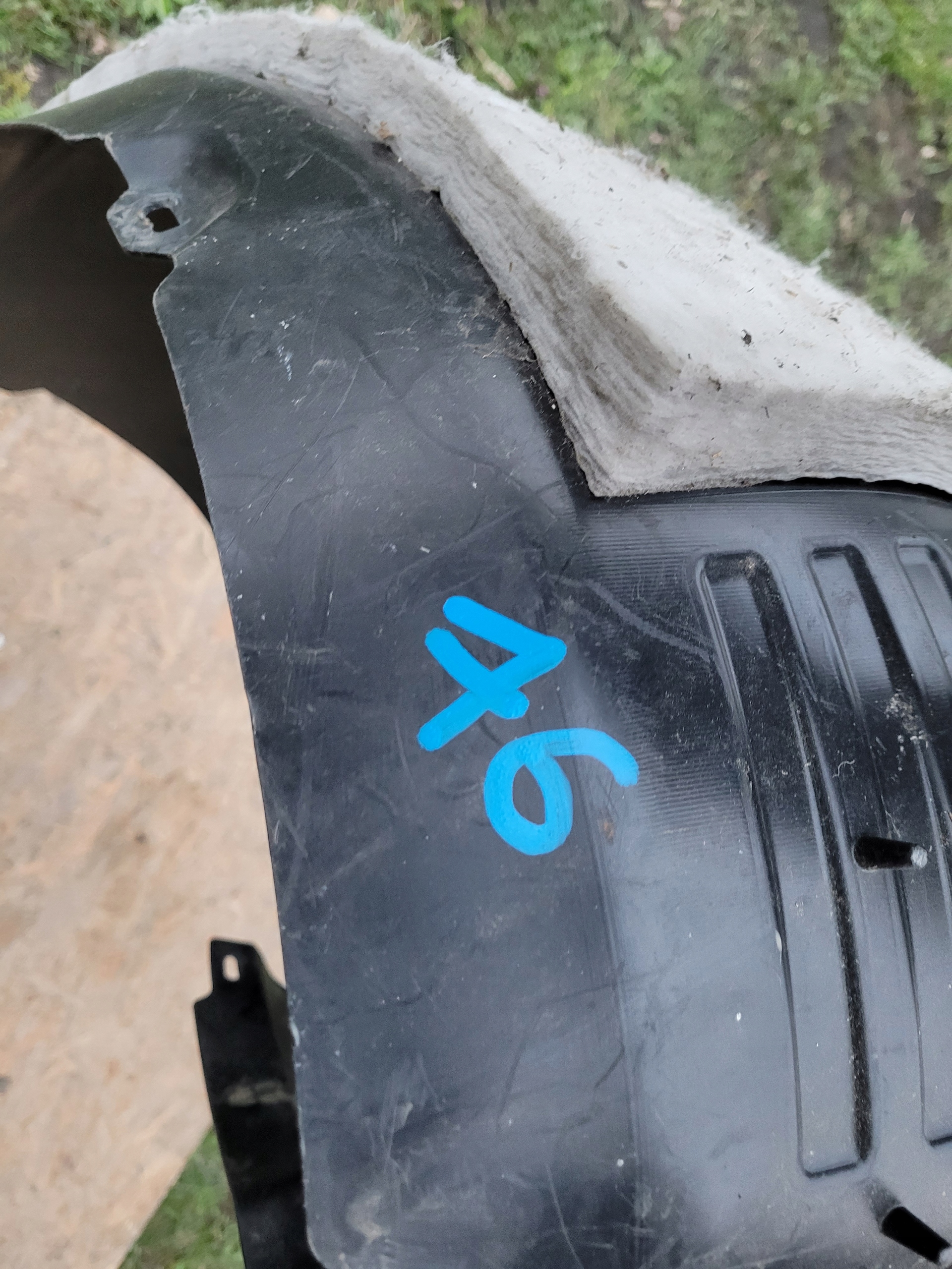mudguard front front right VW VOLKSWAGEN GOLF VII 7