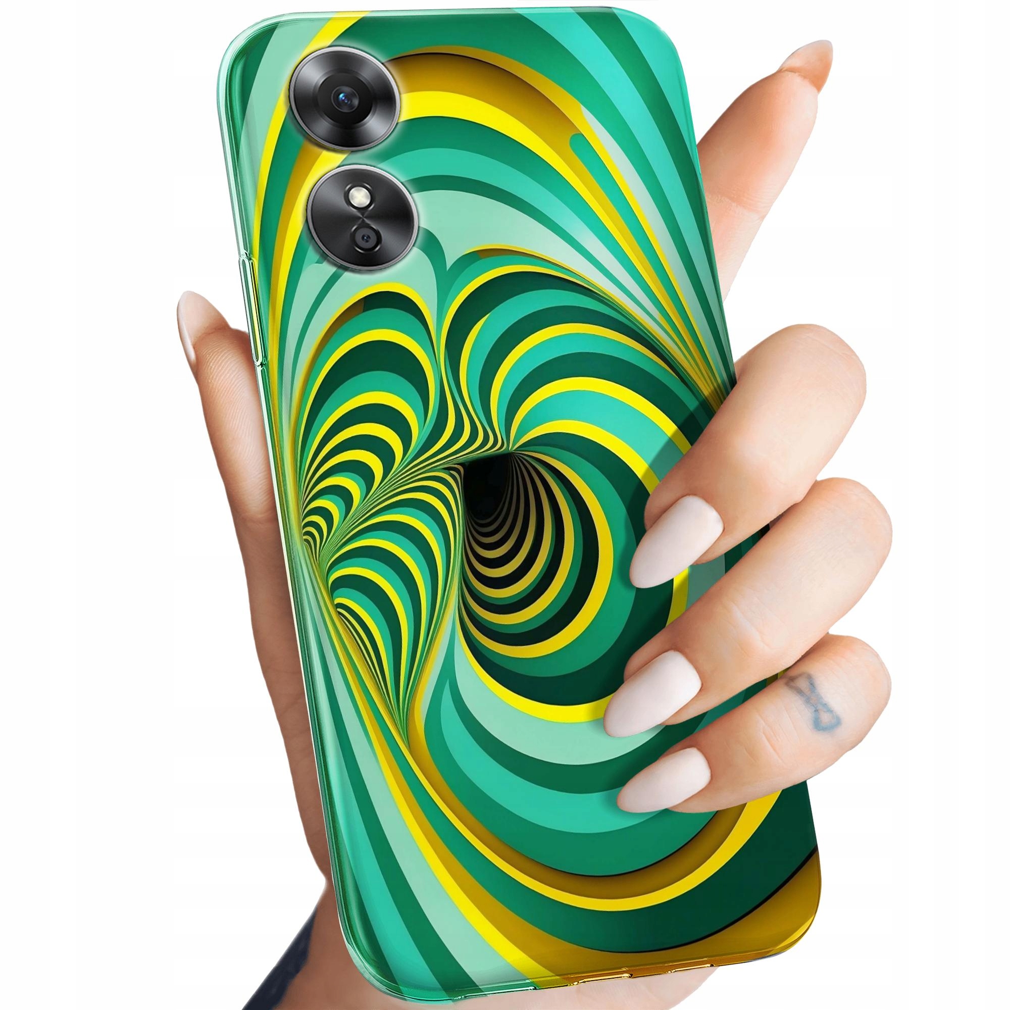 

Etui do Oppo A17 Iluzja Optyczna Złudzenie