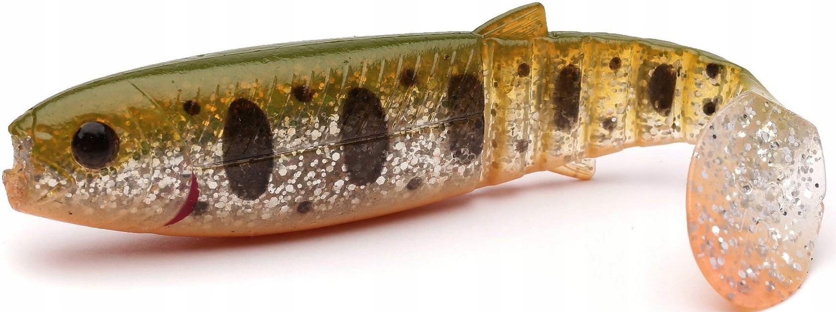 Savage Gear Guma Cannibal 8 cm Olive Smlot Uv