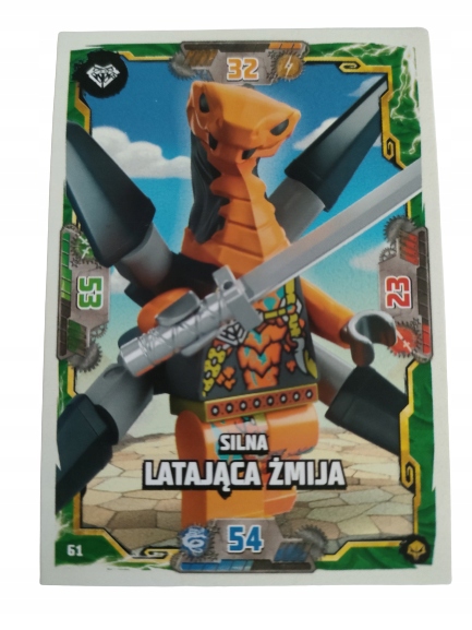 Karta Lego Ninjago Seria 7 Następny Poziom Nr 061