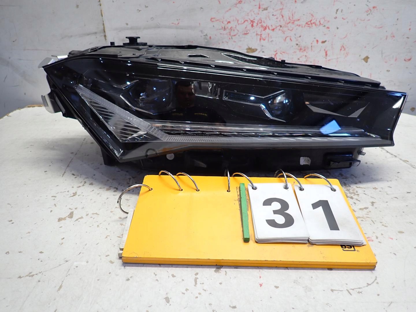 light front front right SKODA SUPERB IV 2023- FULL LED 3P1941016B