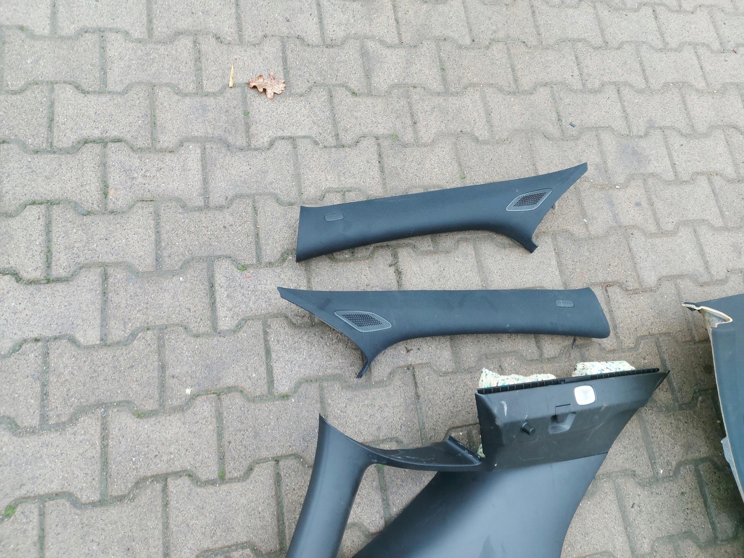 Mercedes GLA II H247 plastyki inner black,