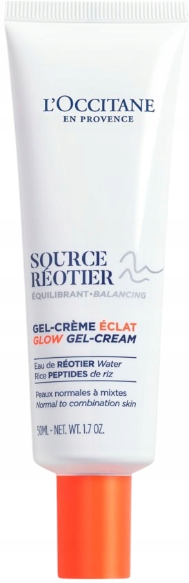 L'occitane Krém Source Reotier Glow 50 ml