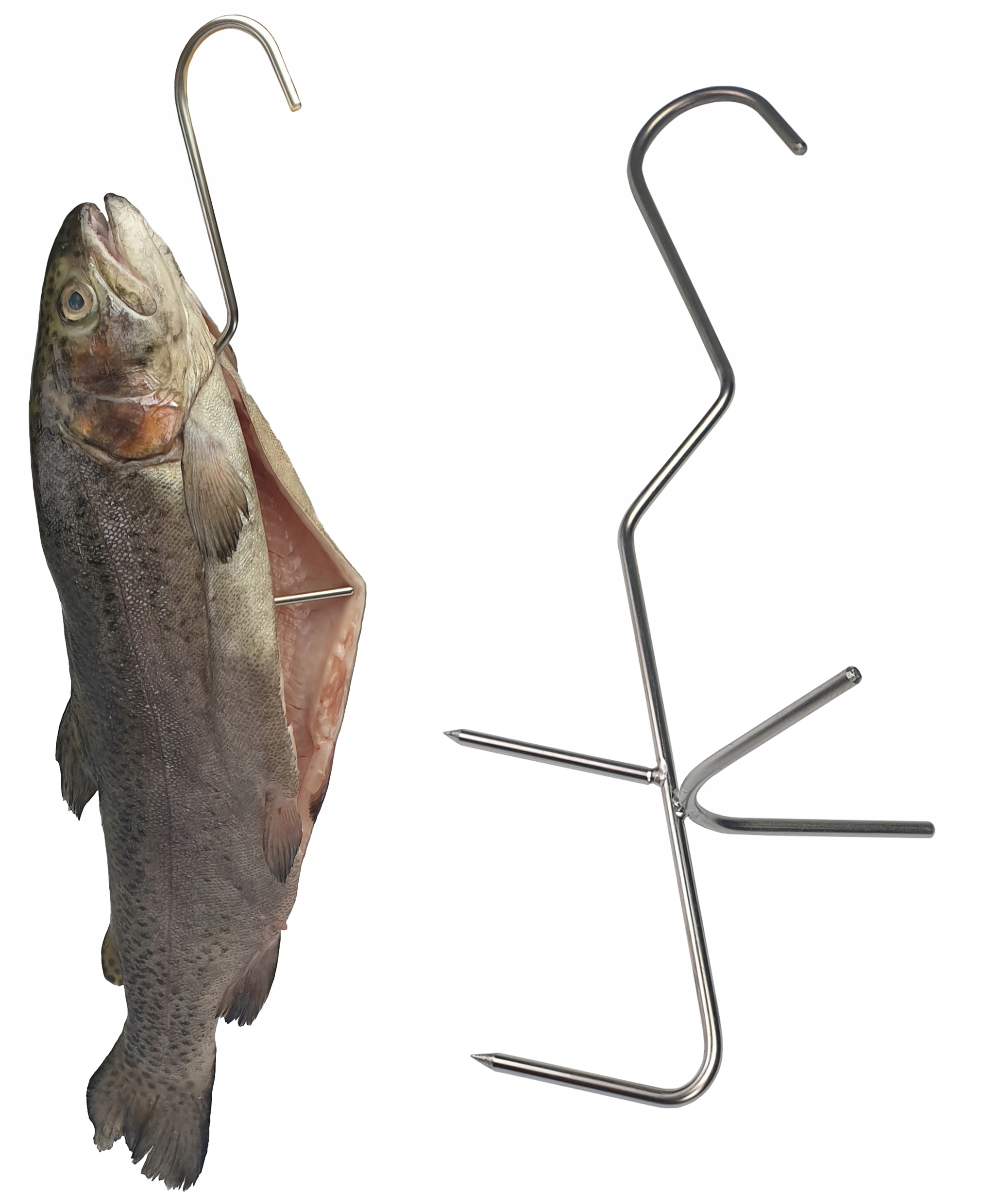 

H-320 haki hak do wędzenia ryb Pstrąga Sielawy Lux