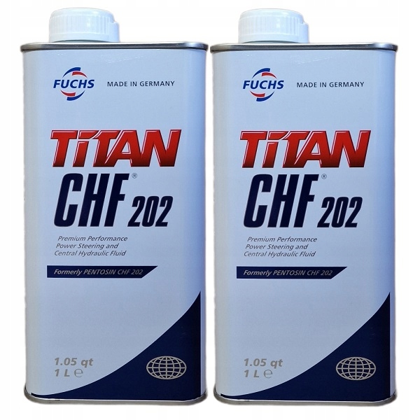 Fuchs Titan (pentosin) Chf 202 Płyn Olej Do Wspomagania 2 x 601429798 2L