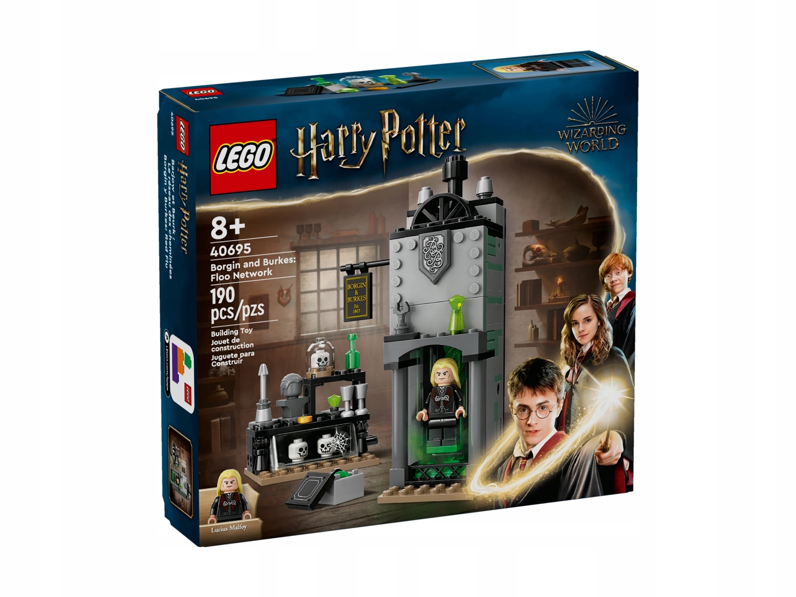 Lego 40695 Harry Potter Borgin & Burkes: síť Fiuu