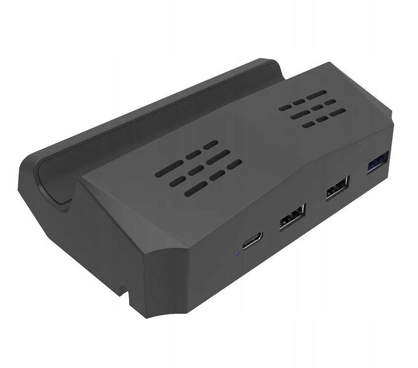 PODSTAWKA STAND STABILNA DOCK Z ŁADOWANIEM HUB 3xUSB + USB-C STEAM DECK Typ ładowarka