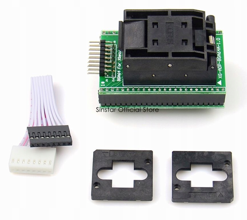 Adapter BGA64 ZIF dla programatora XGecu T56 Kod producenta XG-ADP-BGA64A-1.0