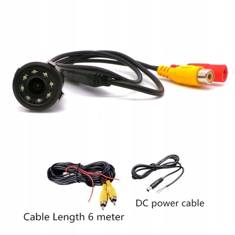 Kamera cofania parkowania dzień/noc IP68 zderzak Rodzaj LED