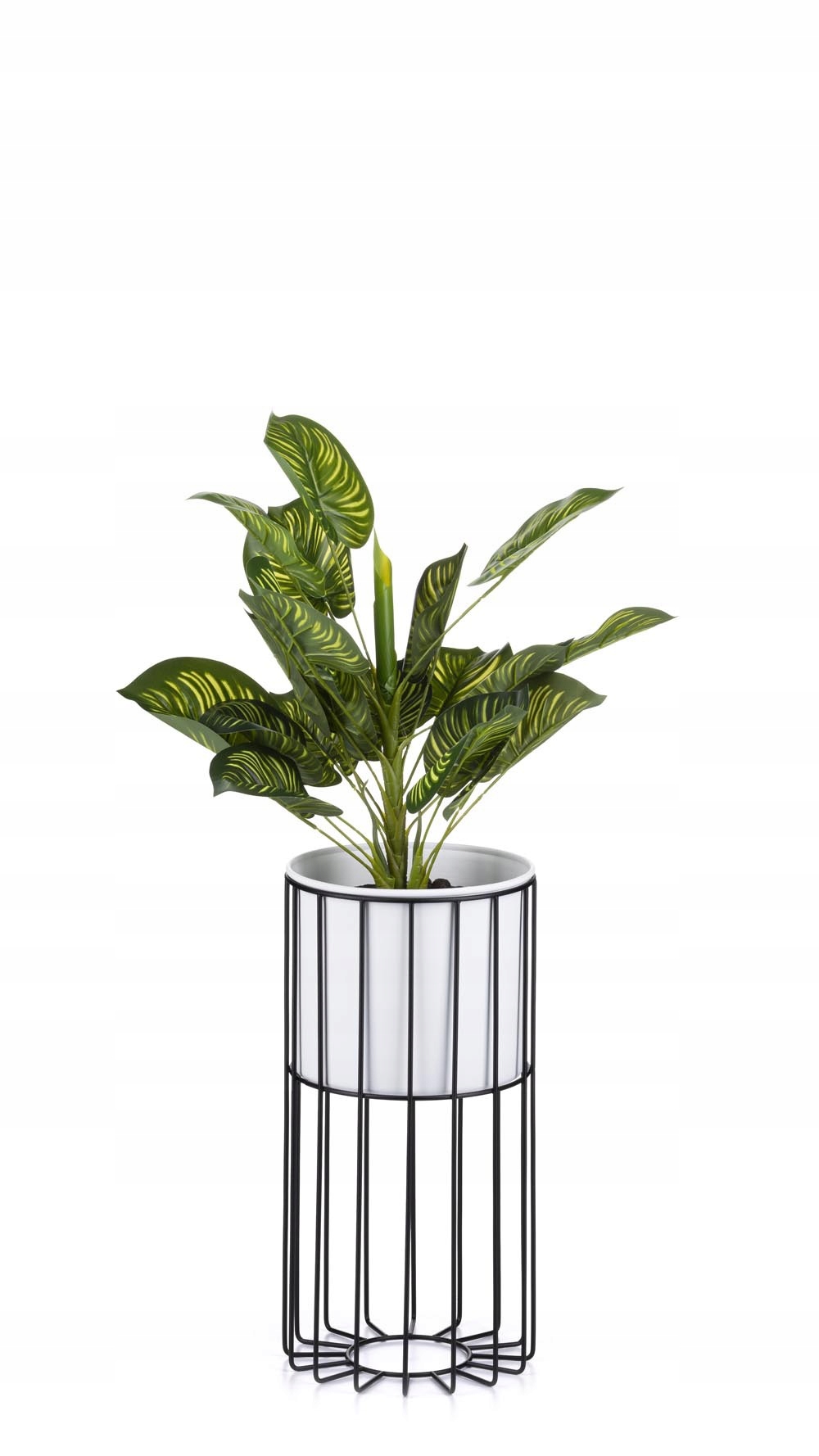 Kovový industriální držák na květináč s krytem 42 cm Loft