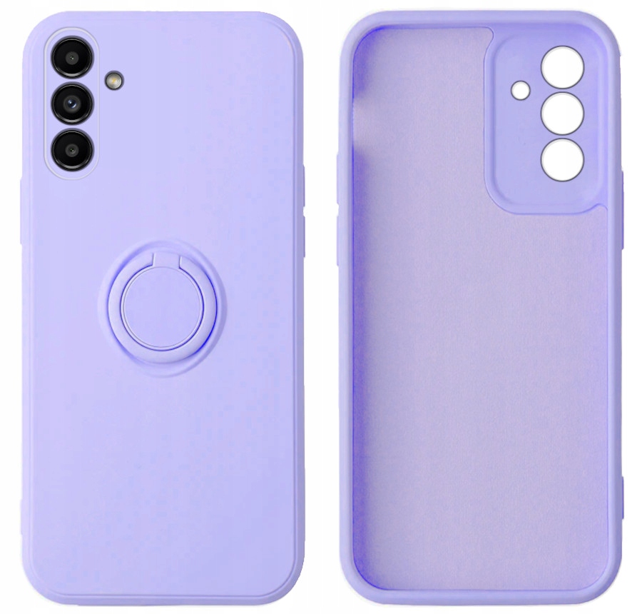 

Etui do Samsung A04S Silicone Ring Szkło