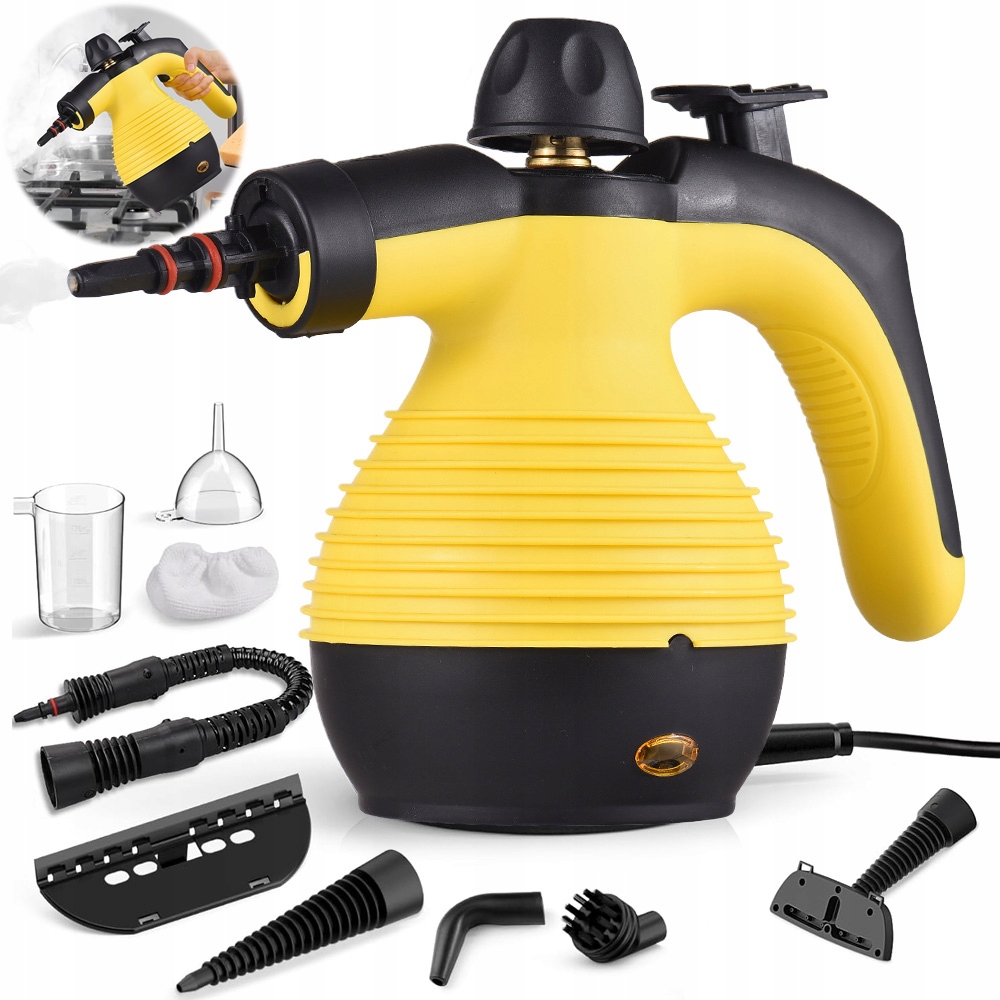 Parní Čistič, Výkonný Parní Čistič 1050 W, Tlakový Čistič, Silné Příslušenství