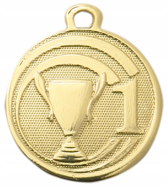 

Złoty Medal puchar "1" nagroda konkurs zawody 45mm