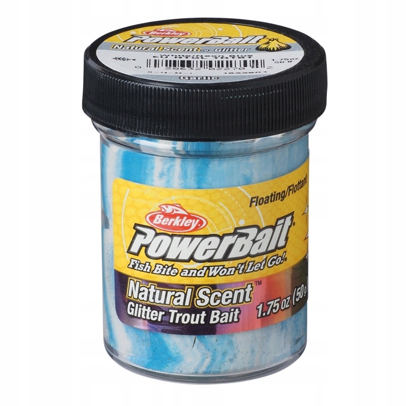 Berkley Powerbait Ntgl Garlic White/Blue Glitter