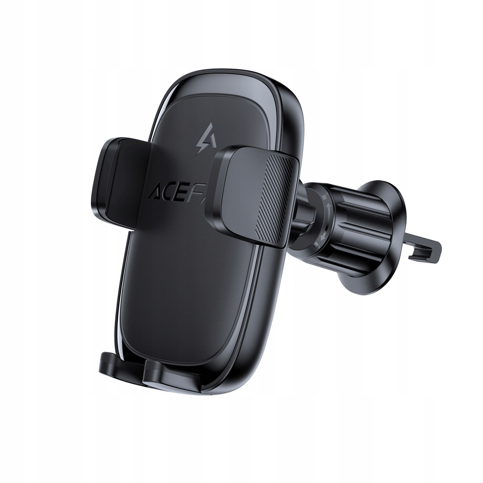 Držák do auta Acefast D48 pro smartphone s bezdrátovým nabíjením, 15 W, černý