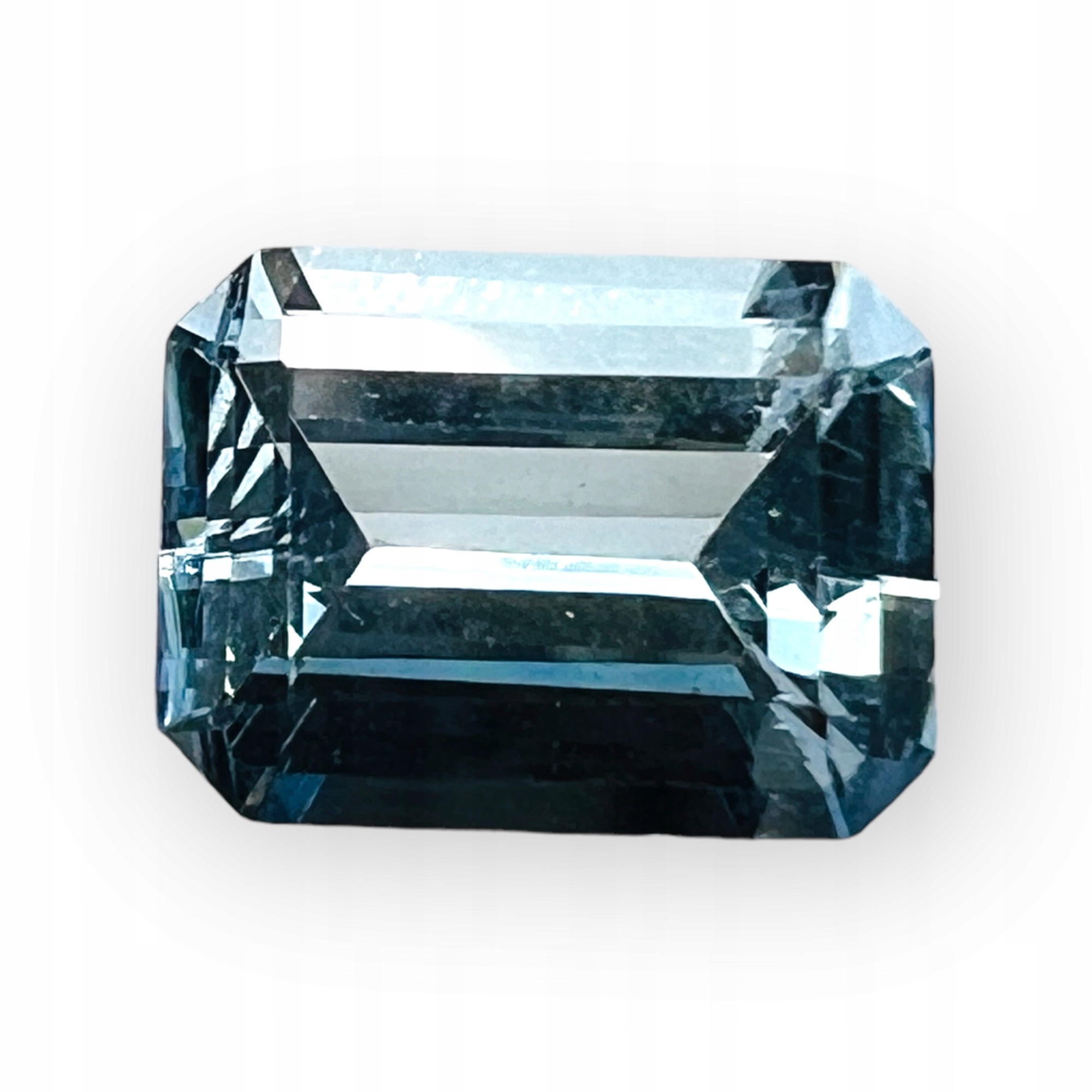 Akvamarín Osmiúhelník 10X8 mm kus