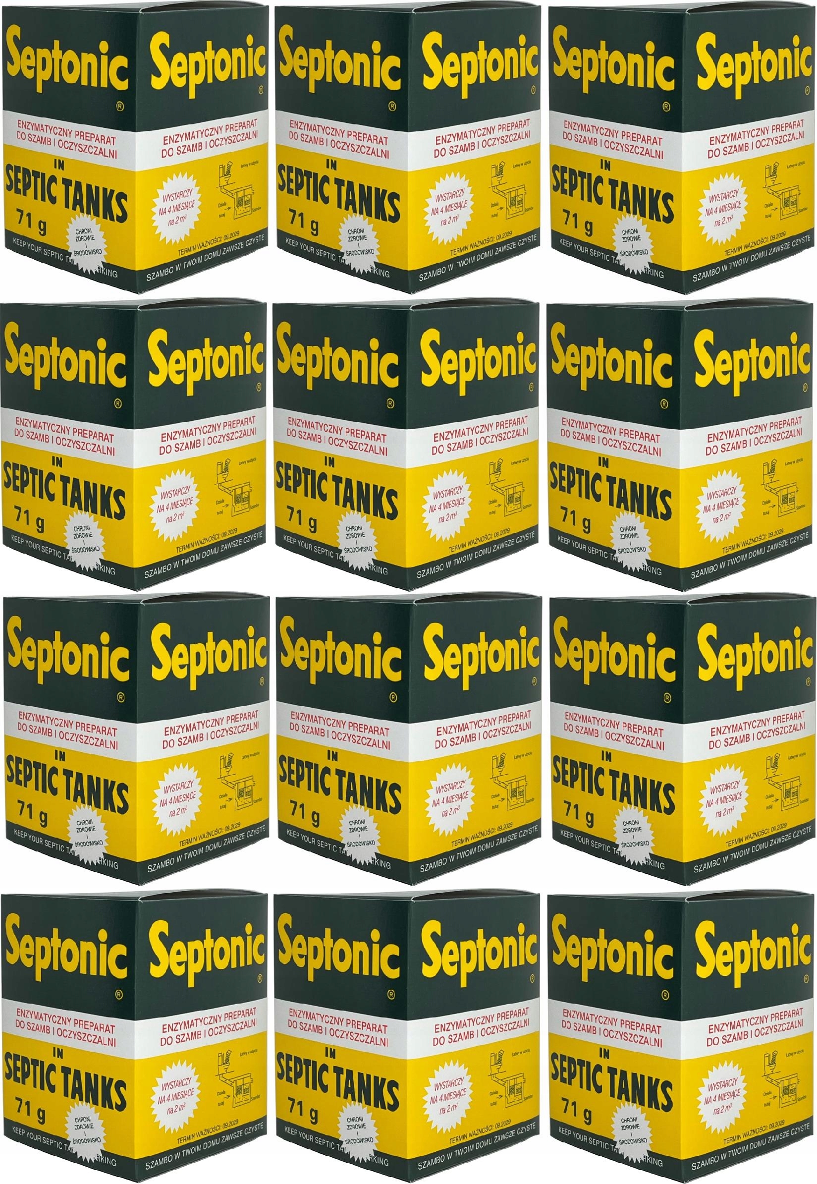 Septonic 48 Saszetek Preparat Do Szamb Oczyszczaln