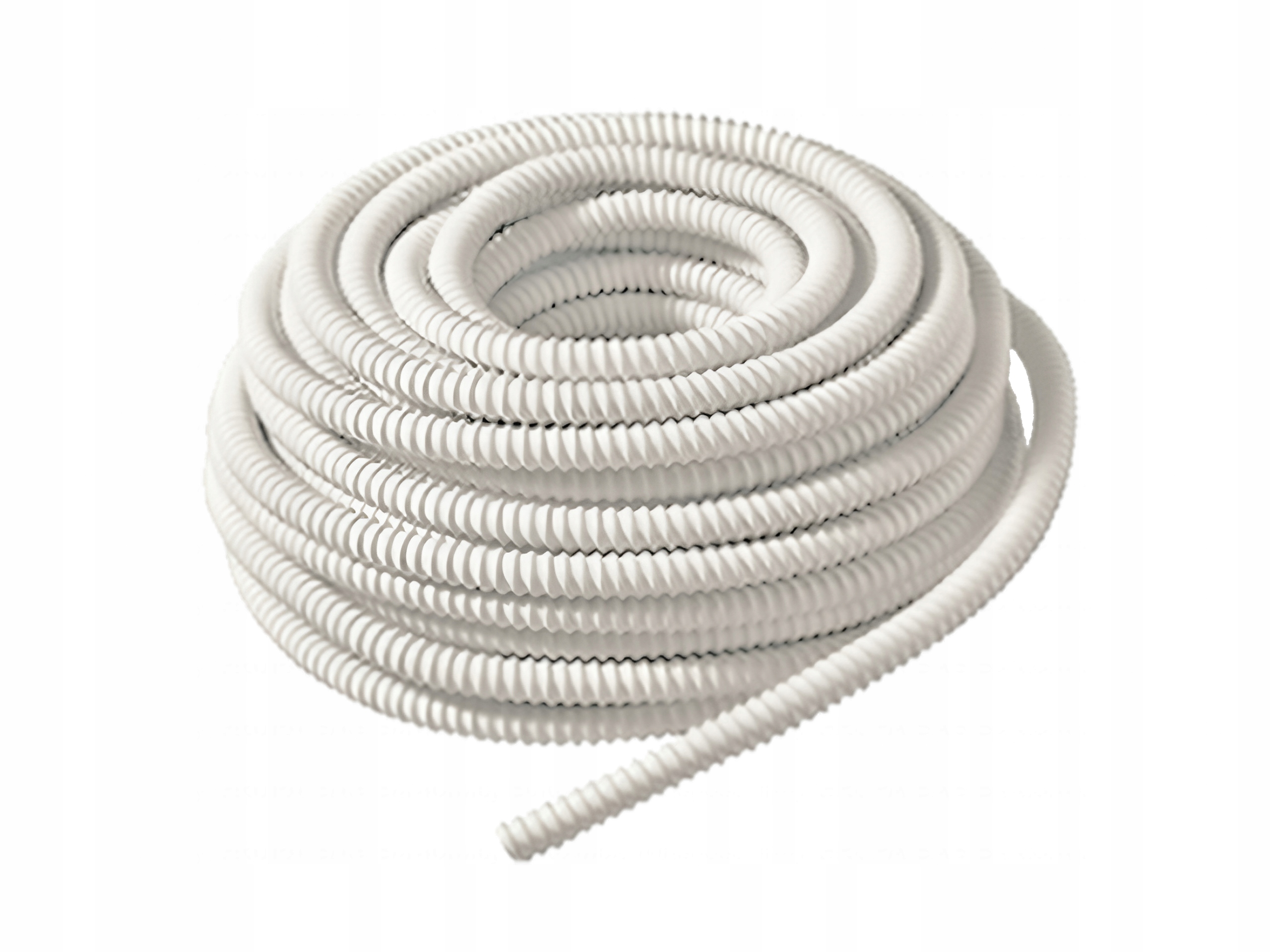 Wąż elastyczny, wzmocniona spiralna rurka Pvc, przewód do skroplin 16mm 30m