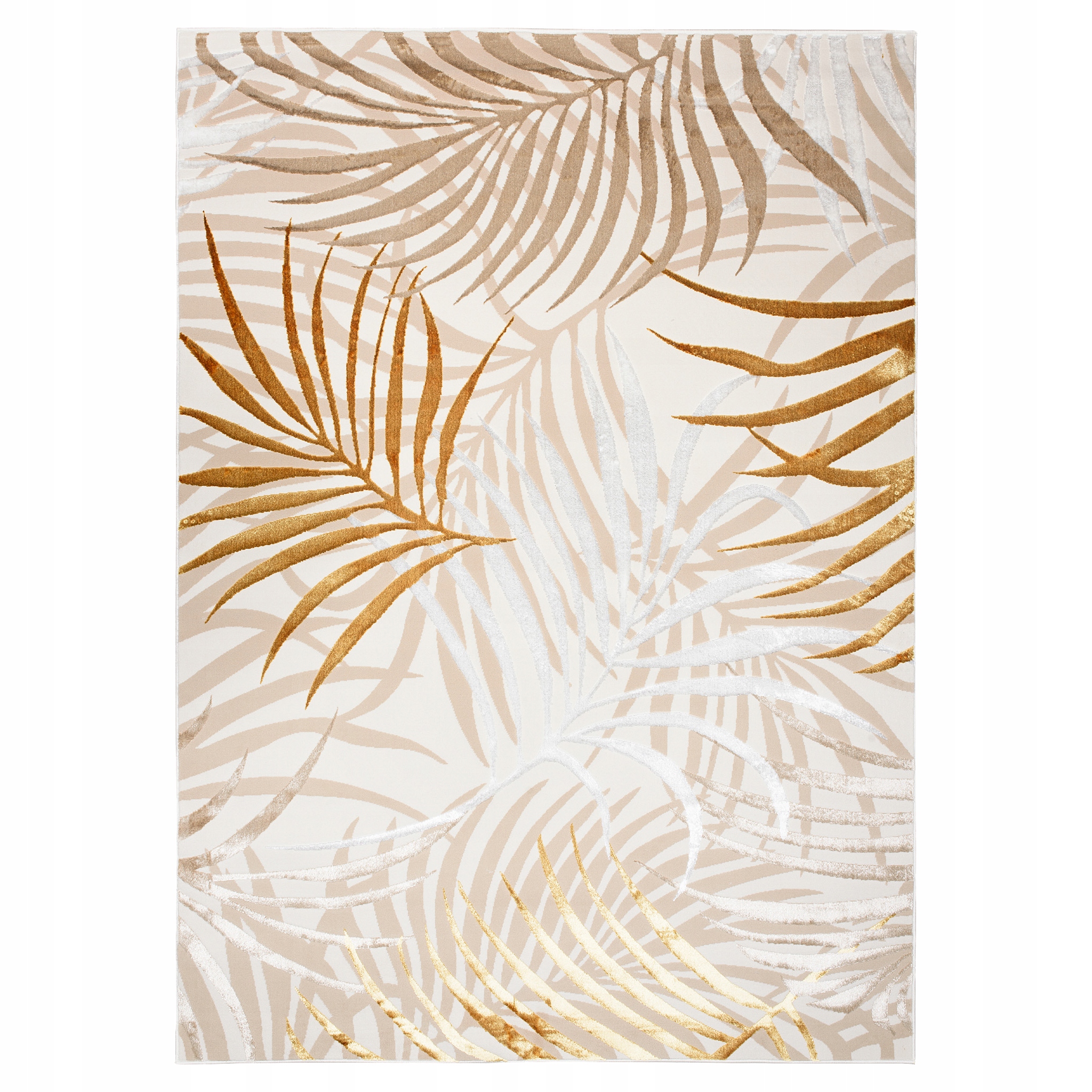 Dywan Golden 200x300 Nowoczesny Złoty Połysk v18