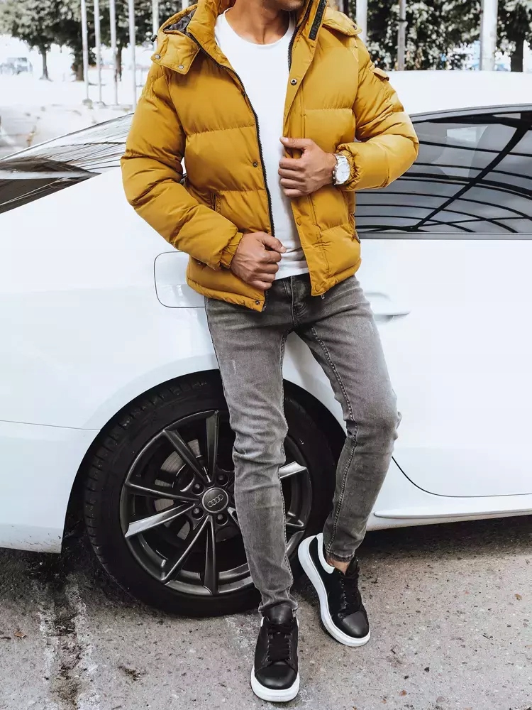 KURTKA MĘSKA ZIMOWA Z KAPTUREM roz. XL Marka Dstreet