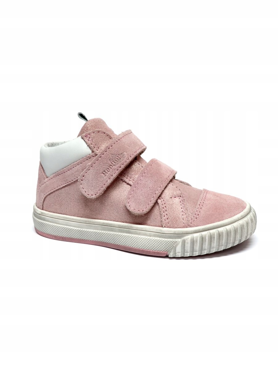 Dziewczęce sneakersy z wysoką cholewką różowe Renbut, r. 27