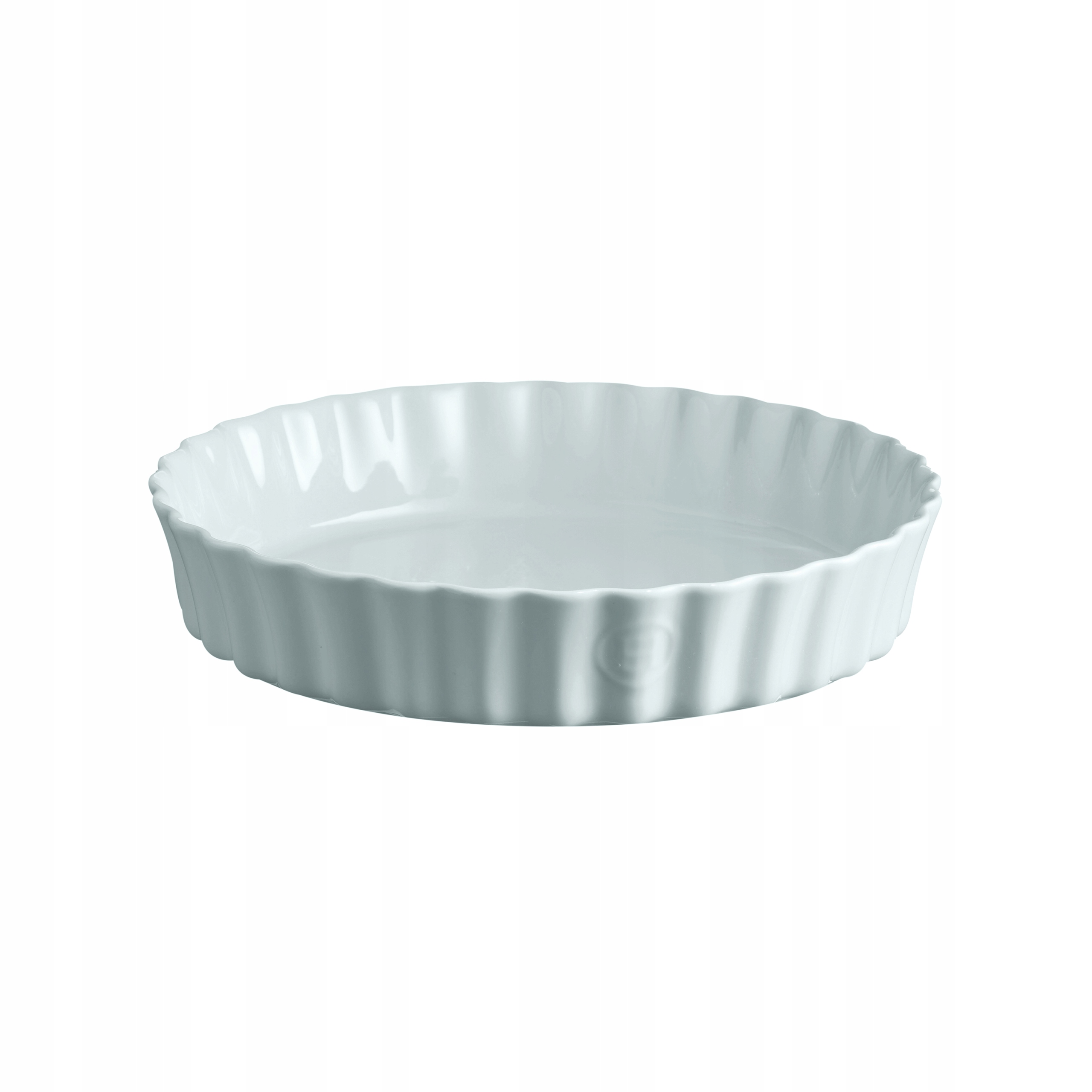 Ceramiczne naczynie forma do tarty 28 cm głęboka Emile Henry morska piana