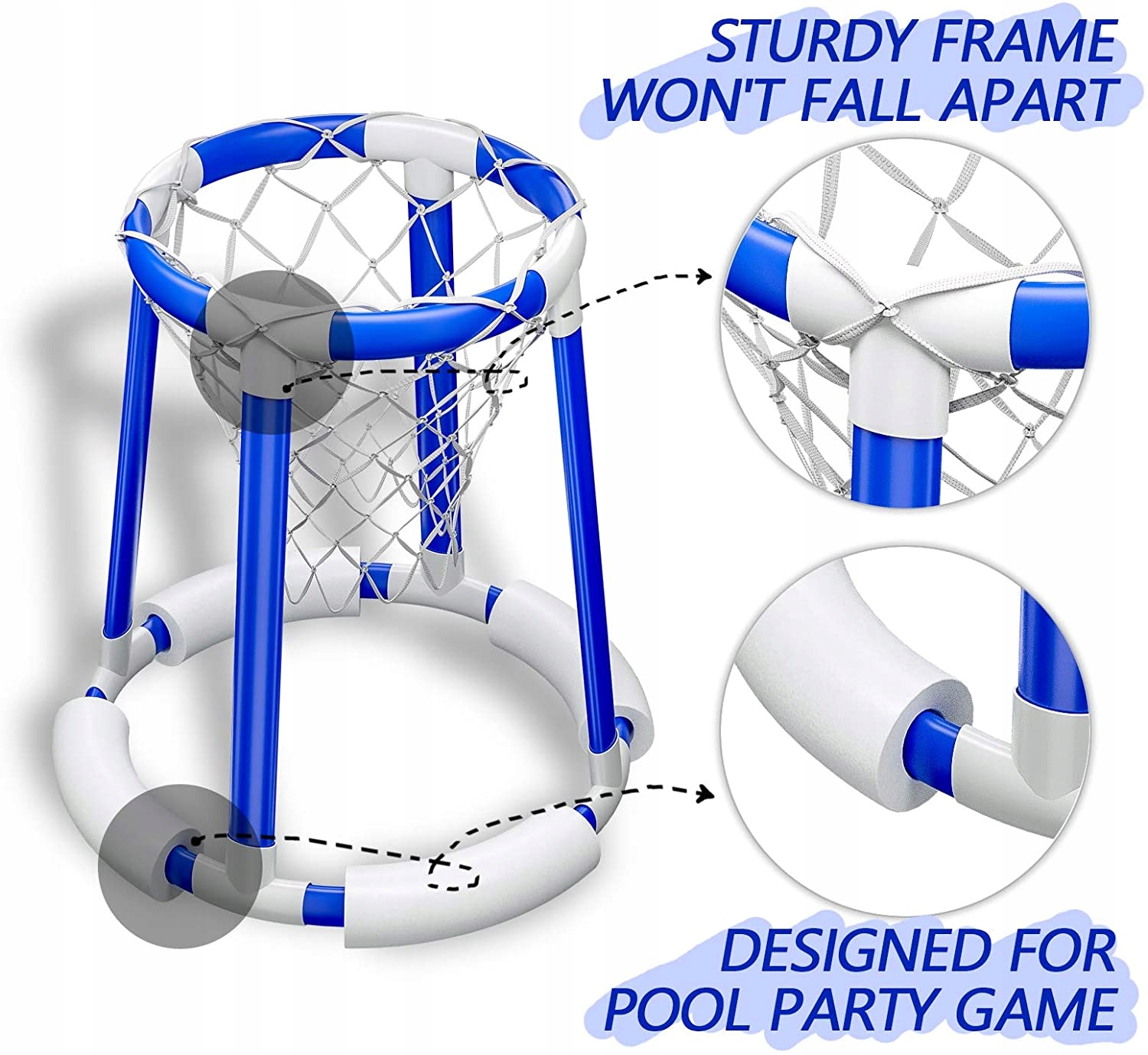 Obręcz do koszykówki na basen,3 lata + Kod producenta HC20220617094