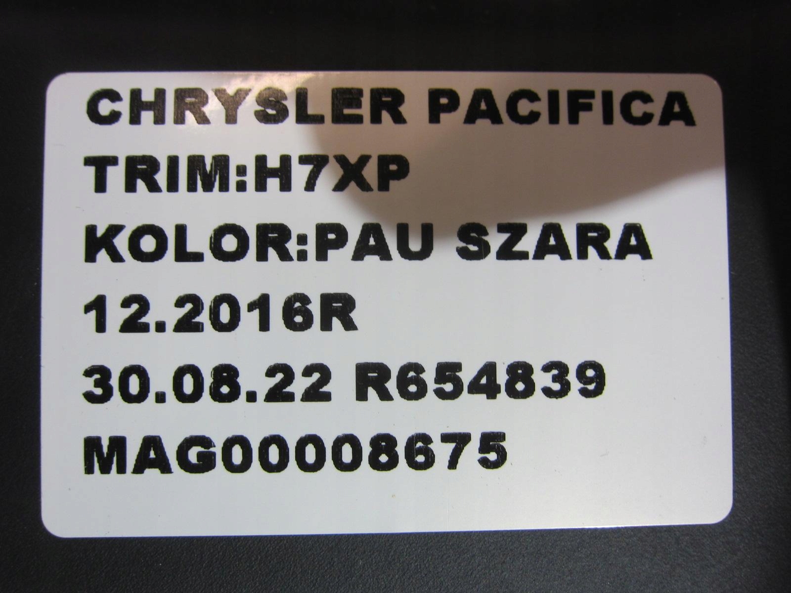 CHRYSLER PACIFICA PANEL Bouches buses KRATKI Grille égouttage