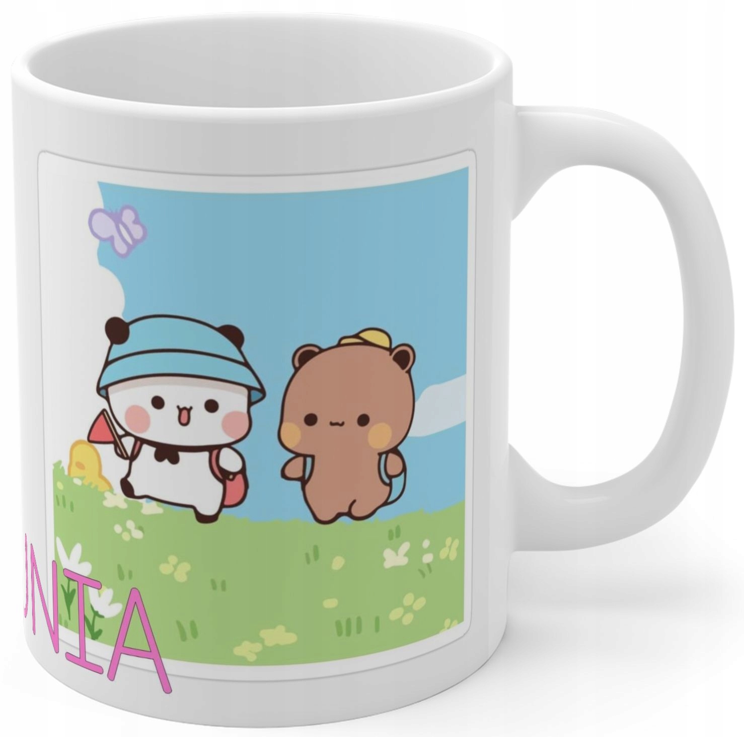 

Kubek imię Bubu Loves Dudu Mochi Peach