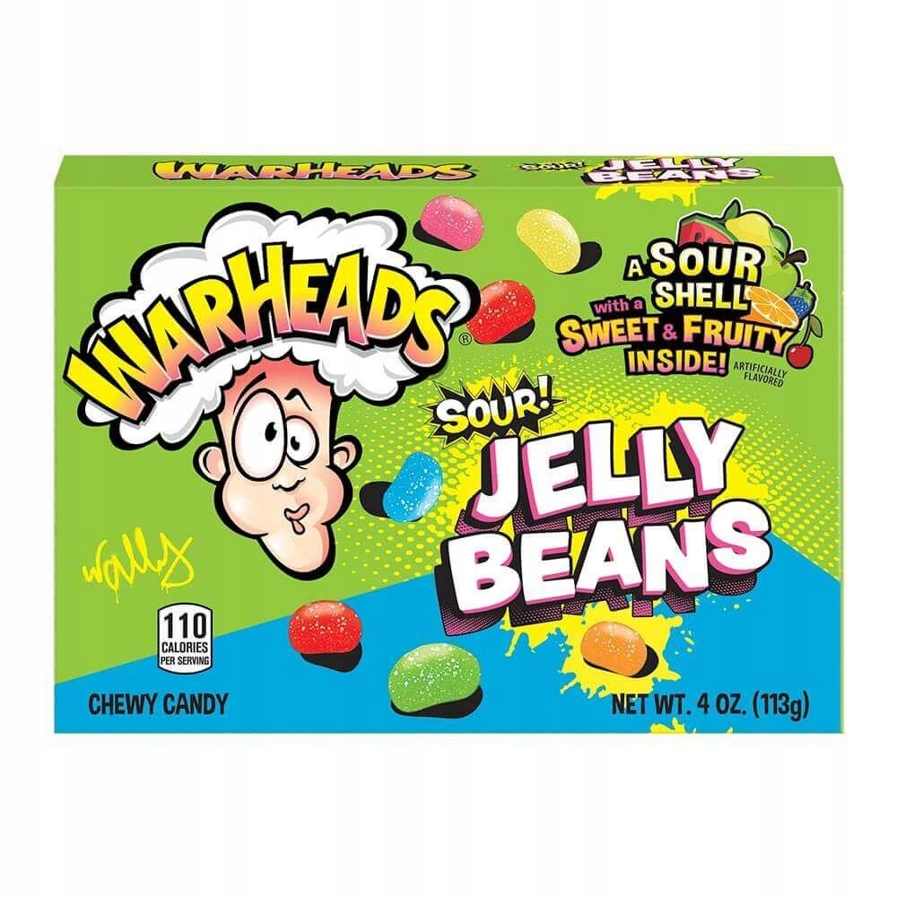Cukierki Warheads Sour Jelly Beans Warheads 113 g porównaj ceny