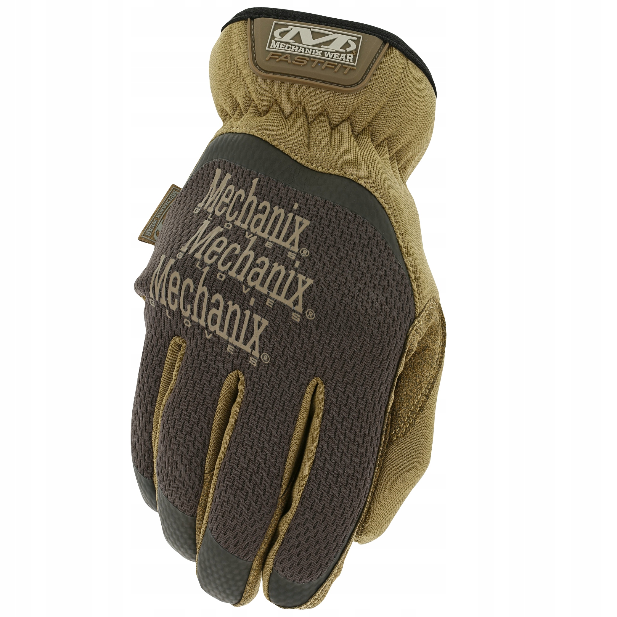 Rękawice Mechanix Wear Fastfit brązowe M