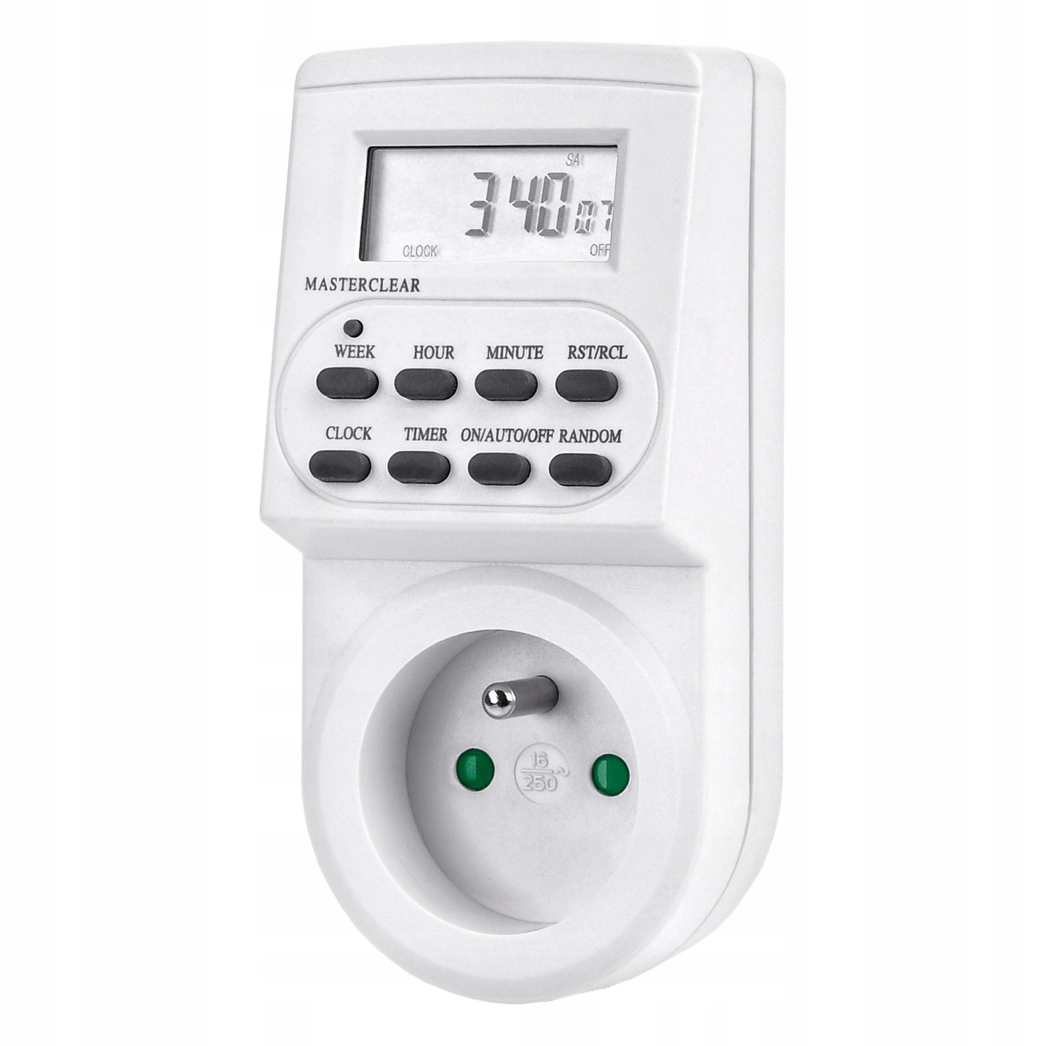 PROGRAMATOR CZASOWY LCD WYŁĄCZNIK TIMER 16A 3600W