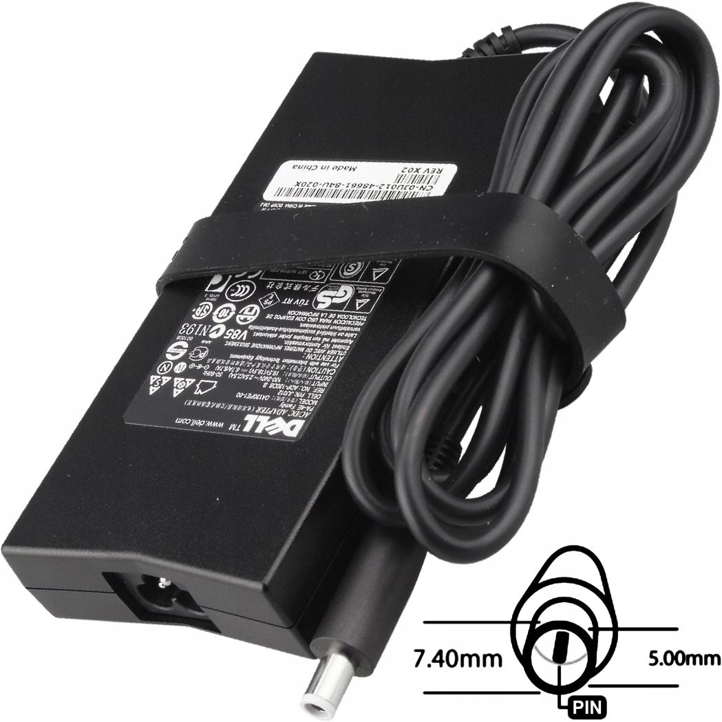 Napájací adaptér 130W 19,5V, 7.4x5.0, originál Dell