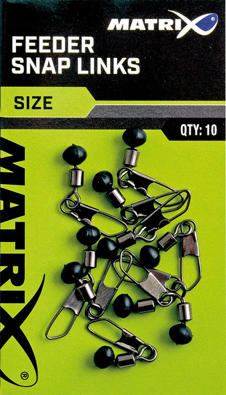 Matrix Agrafki zatrzaskowe do feedera Snap Links r.14 10szt.