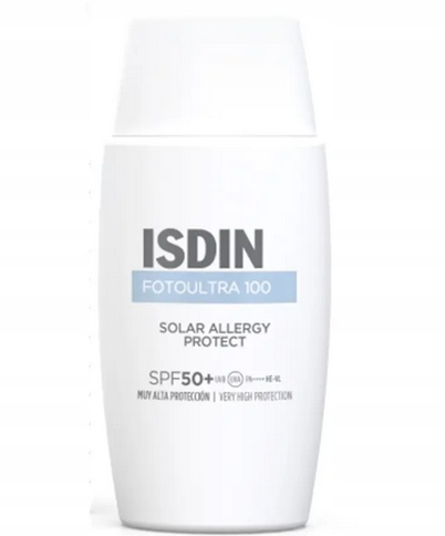 Isdin Fotoultra 100 Solar Allergy Protect Spf50+ 50ml krem przeciwsłoneczny