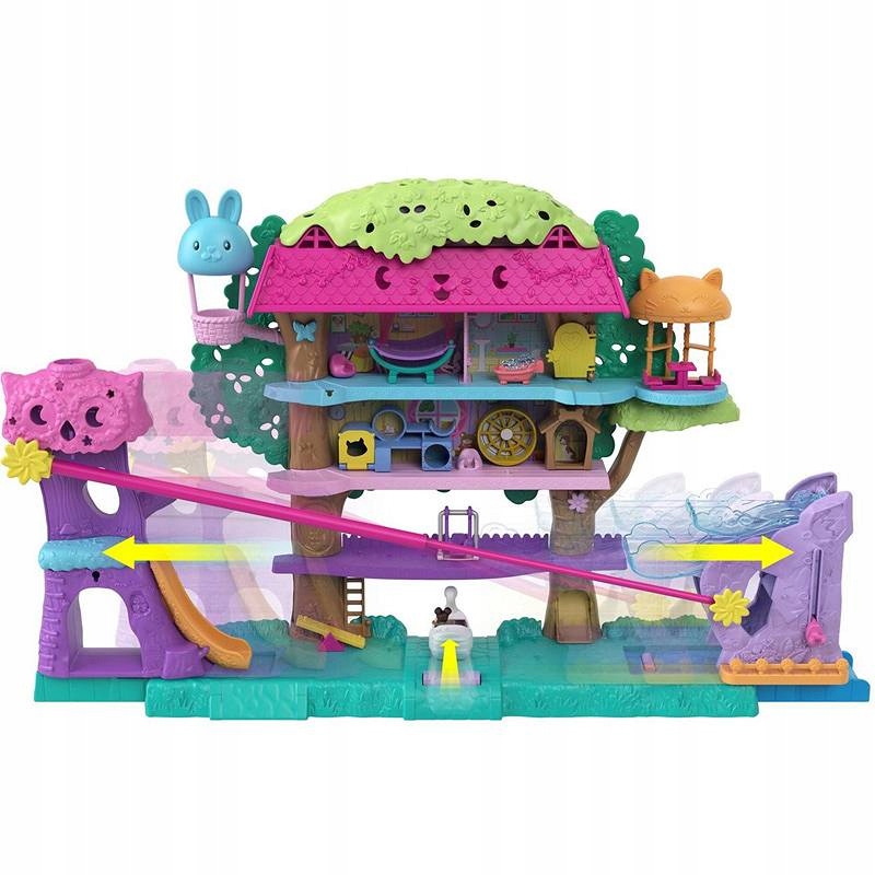 MATTEL POLLY POCKET DOMEK NA DRZEWIE HHJ06 Marka Polly Pocket