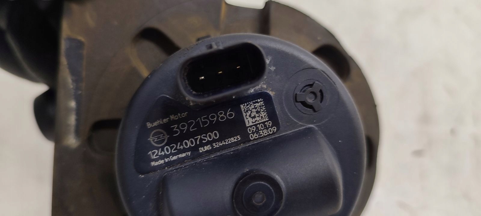 water pump Opel Astra K 1,5 CDTI