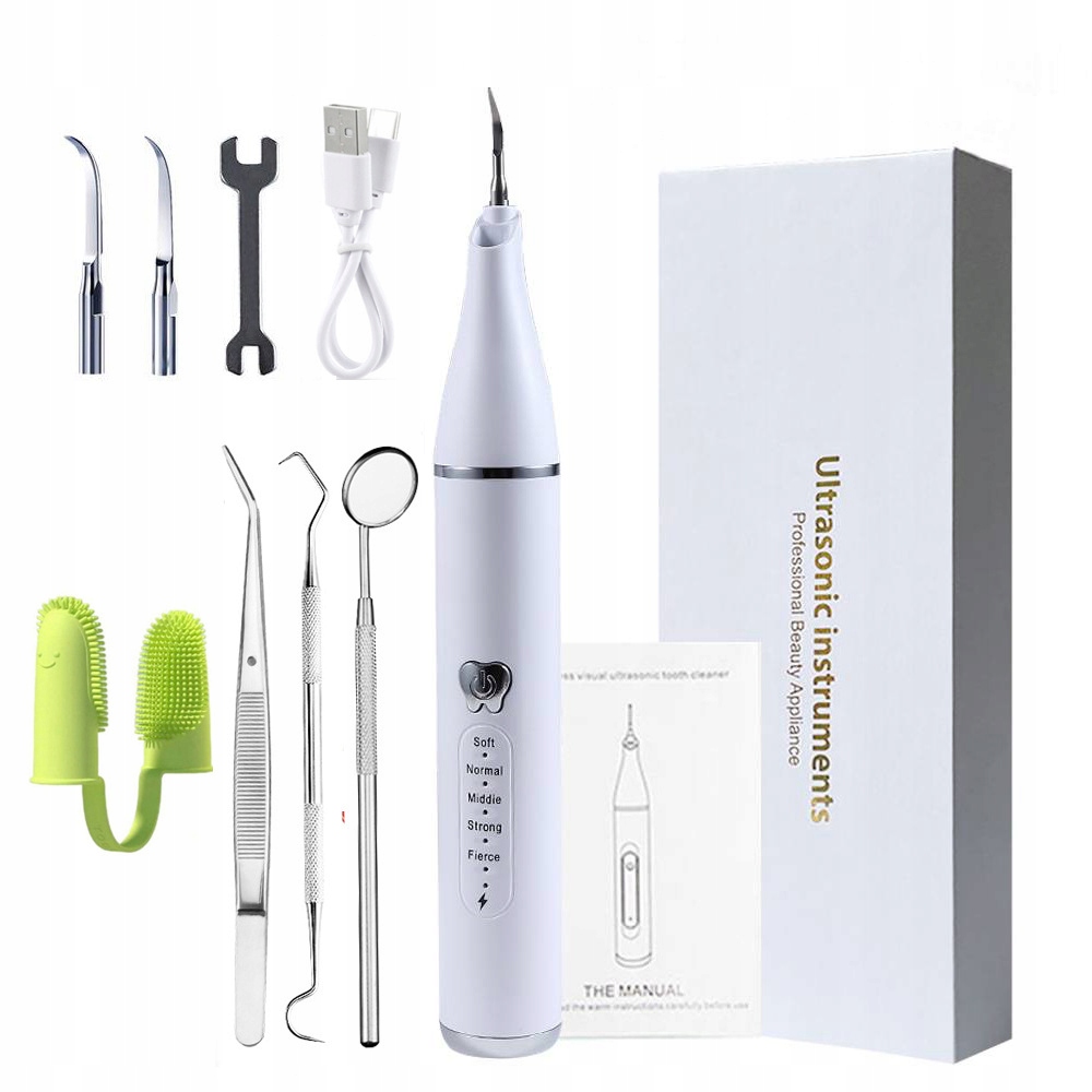 Ultrazvukový Odstraňovač Zubního Kamene Pro Psa, Usb Led Lampa