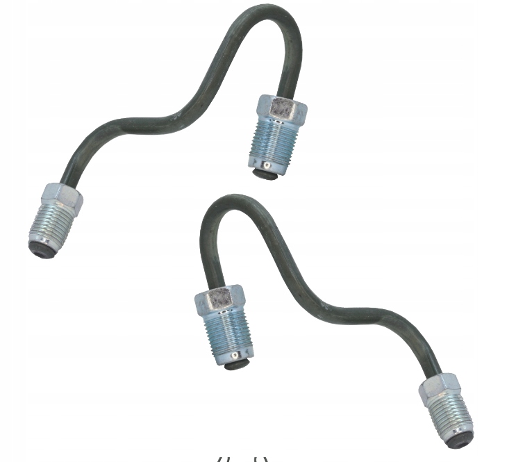 2X PRZEWÓD HAMULCOWY ZACISK TYŁ LE+PR AUDI SEAT VW