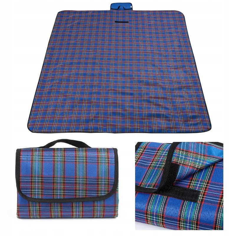 

Mata Plażowa Koc Piknikowy Biwak Wodoodporny XXL