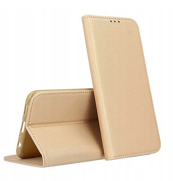 

Etui Pokrowiec Magnet do Samsung J3 2017 złoty