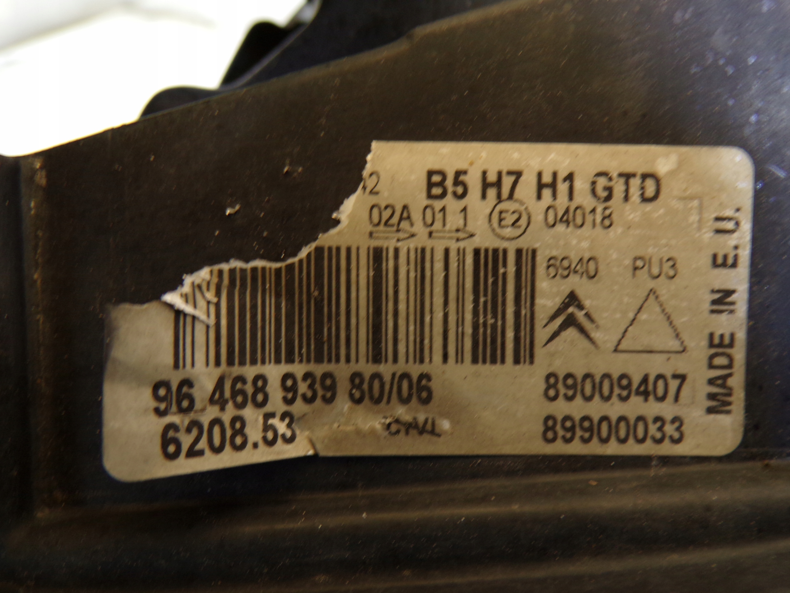 light front front left CITROEN C4 1 and (K1) (3)