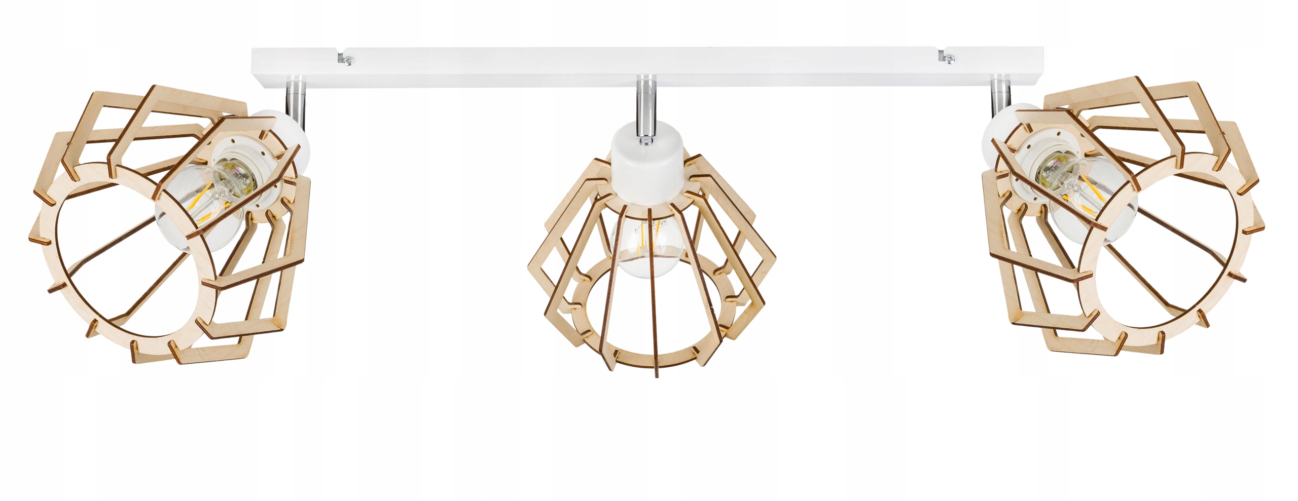 

Lampa plafon Sufitowa Żyrandol ruchomy loft Drewno