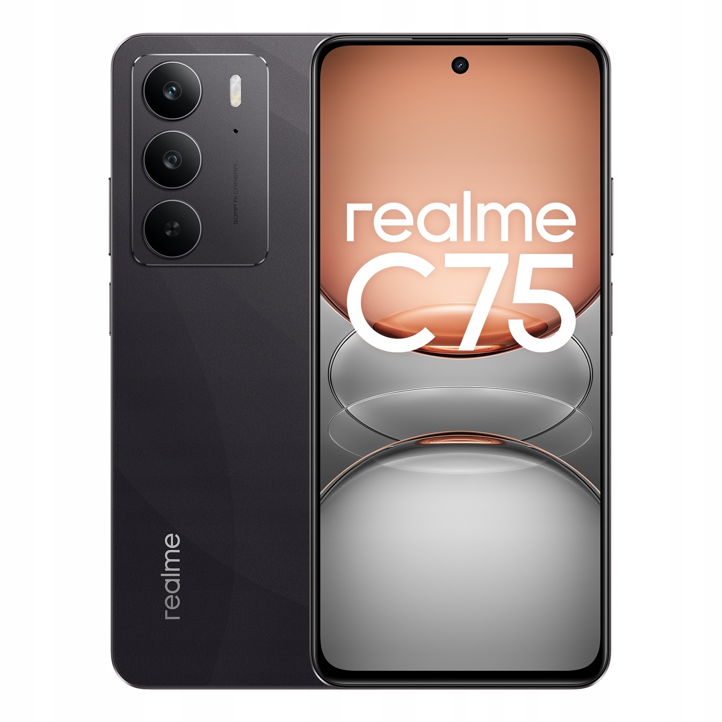 Smartfon Realme C75 8 GB/128 Gb 4G Storm Black
