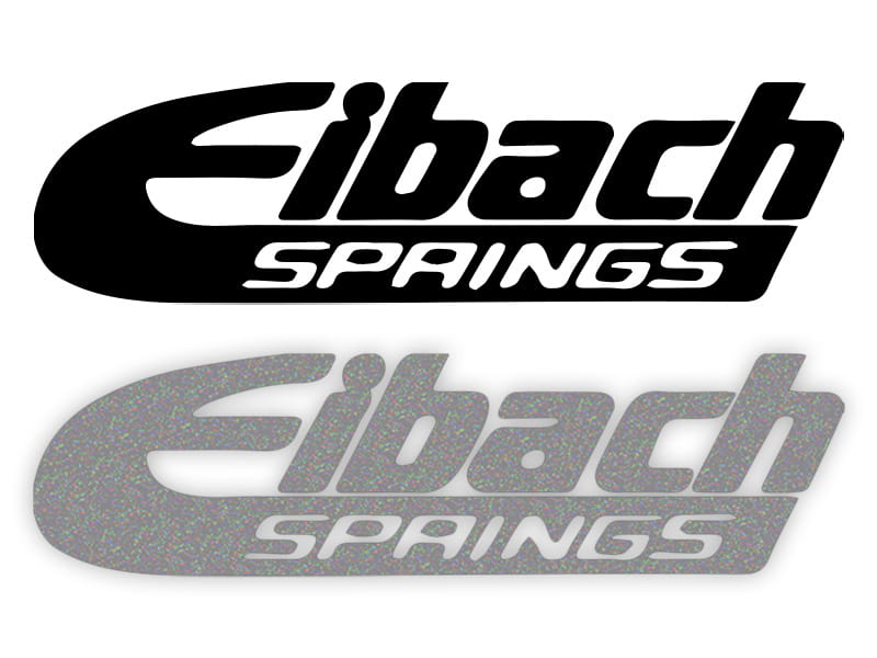 Eibach SPRINGS - Naklejka na samochód na auto - OD